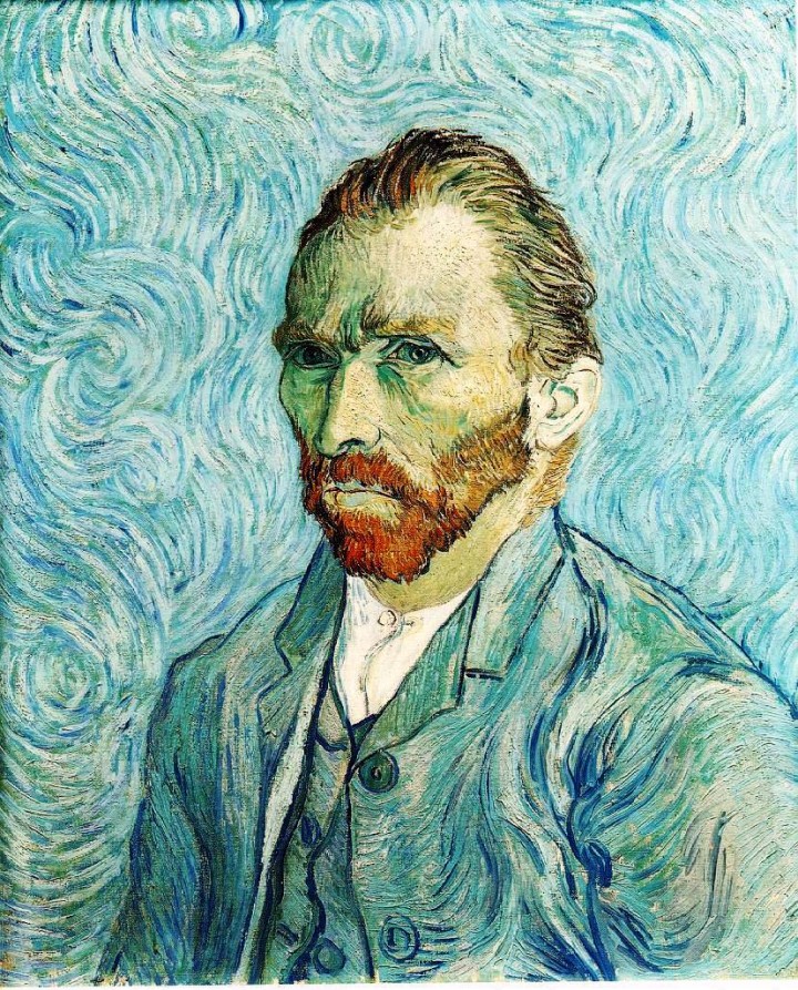 Autorretrato de Van Gogh, ól/lz. Museo de Orsay