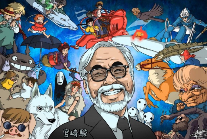 Ilustración de Miyazaki